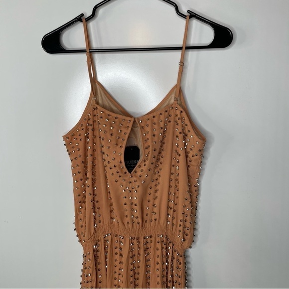 Guess Sleeveless Deco Beaded Mini Dress NWT Xsmall - Picture 5 of 8